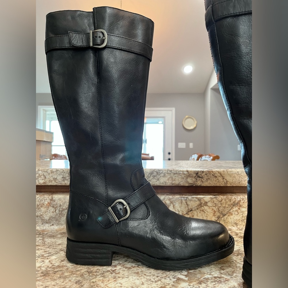 Born Leather Riding Boots